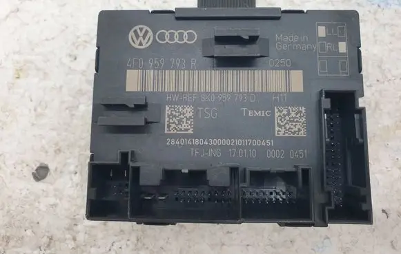 Audi A6 S6 C6 4F Door control unit/module 4F0959793R