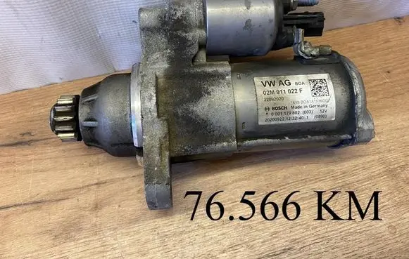Volkswagen Tiguan Starter motor 02M911022F