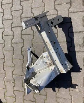 Front bumper shock/impact absorber