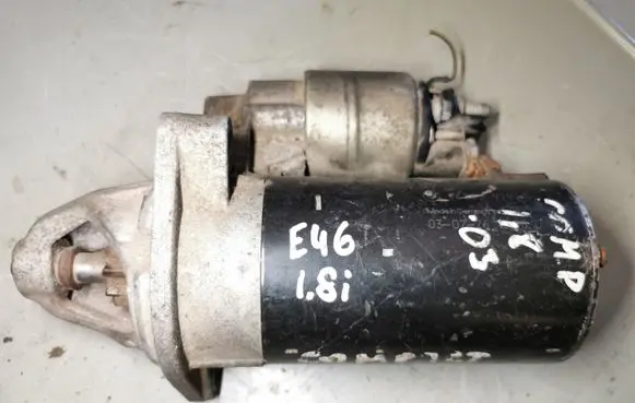 BMW 3 E46 Starter motor 7505979 0001108196