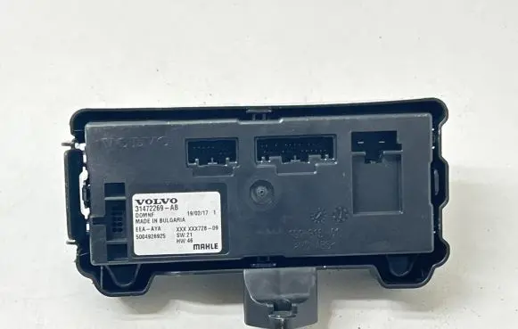 Air conditioning/heating control unit