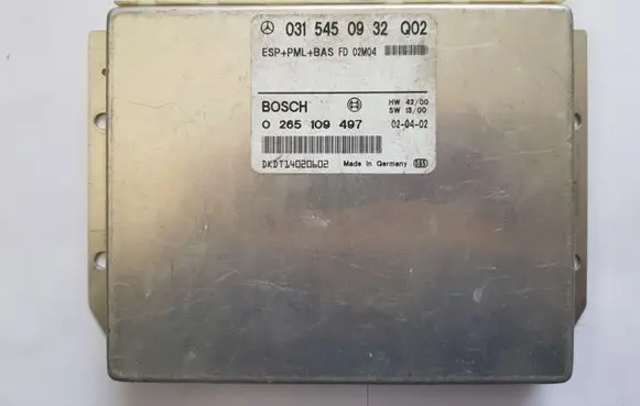 Mercedes-Benz CL C215 ESP (stability system) control unit A0315450932 0315450932 0265109497