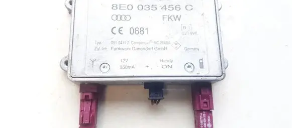Audi A6 S6 C6 4F Antenna control unit 8e0035456c