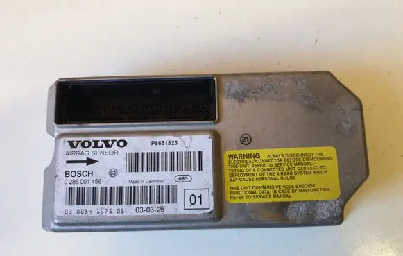 Volvo V70 Airbag control unit/module P8651523 0285001456
