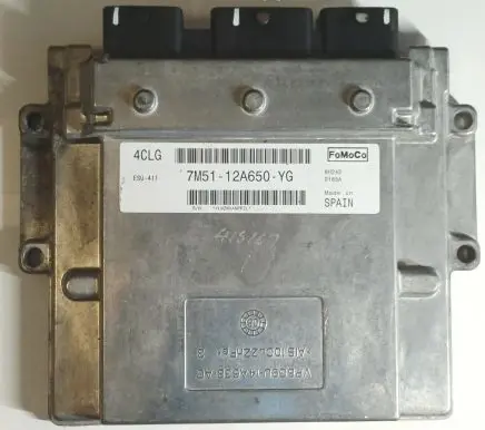 Ford C-MAX I Engine control unit/module 7M5112A650YG 4CLG