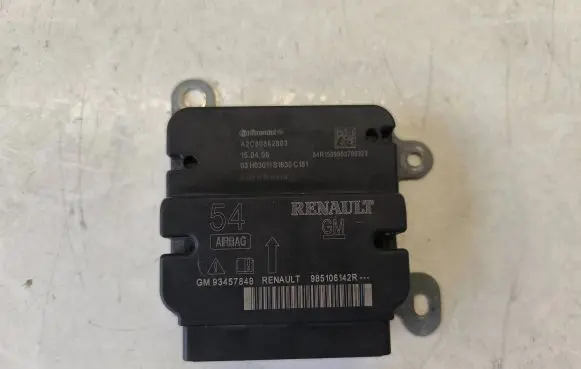 Opel Vivaro Airbag control unit/module 985106142R 93457848