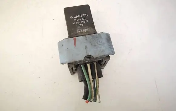 Peugeot 307 Glow plug pre-heat relay 51252002