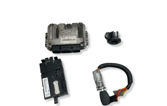 Renault Trafic II (X83) Engine ECU kit and lock set 1039S06027 8200402578 0281011890
