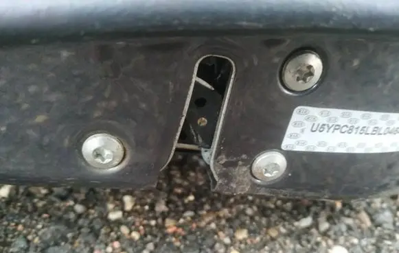 KIA Sportage Rear door lock