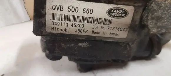 Land Rover Range Rover Sport L320 Power steering pump B4911045303 QVB500600 71314043