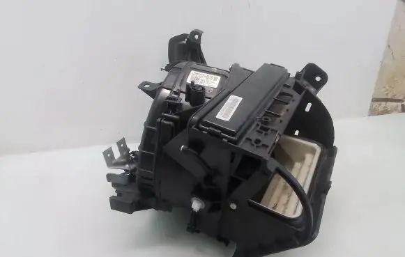 Interior heater climate box assembly