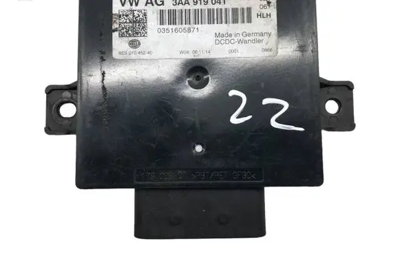 Volkswagen PASSAT CC Power management control unit 3AA919041 0351605871 8ES01045240