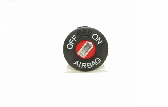 Passenger airbag on/off switch