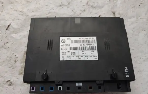 BMW 3 E92 E93 Seat control module 9148267 001109877 00402505C0