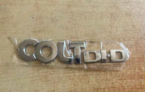Mitsubishi Colt CZ3 Manufacturers badge/model letters 