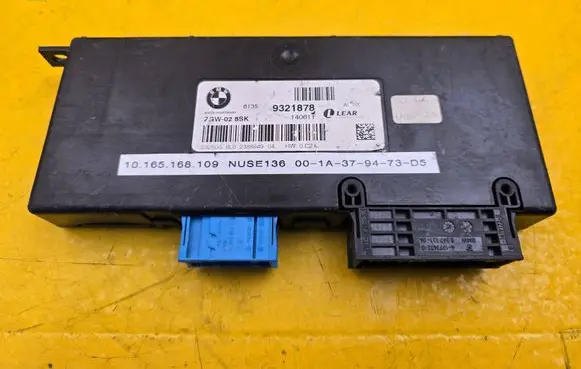 BMW 5 F10 F11 Gateway control module 9321878