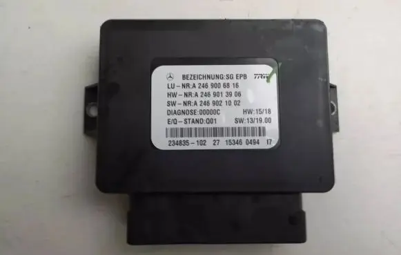 Mercedes-Benz A W176 Hand brake control module A2469006816 A2469021002 A2469013906
