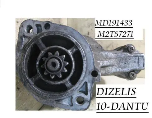 Mitsubishi Space Wagon Starter motor M2T57271 MD191433
