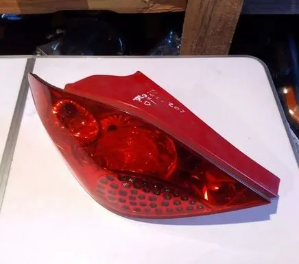 Peugeot 207 Rear/tail lights 9649986680