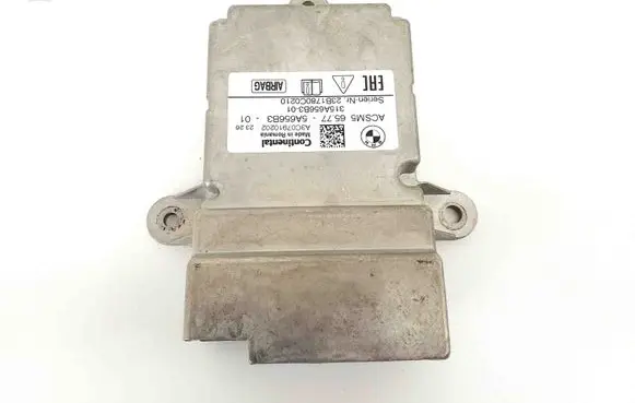 BMW 3 G20 G21 Airbag control unit/module 657754656B3 315A656B301