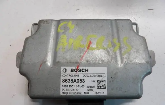 Mitsubishi Outlander Voltage converter/converter module 8638A053 SW05V04 0199DC110103