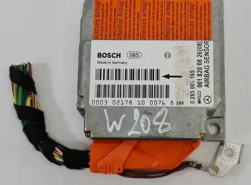 Mercedes-Benz CLK A208 C208 Airbag control unit/module 0018200826