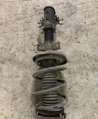 Renault Latitude (L70) Front shock absorber with coil spring 543025835R