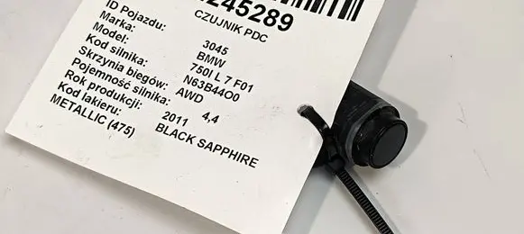 BMW 7 F01 F02 F03 F04 Parking PDC sensor 9231283