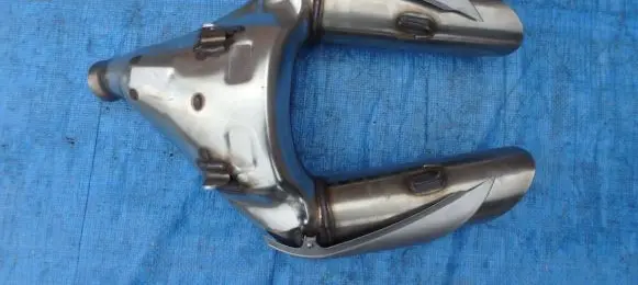 BMW iX3 G08 Rear muffler/silencer tail pipe 