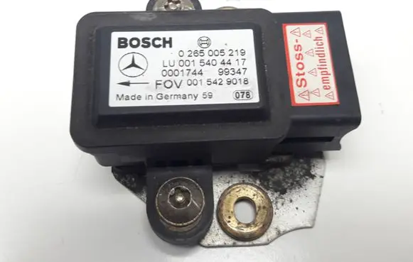 ESP acceleration yaw rate sensor