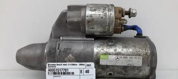 Mercedes-Benz E W211 Starter motor A0051517701