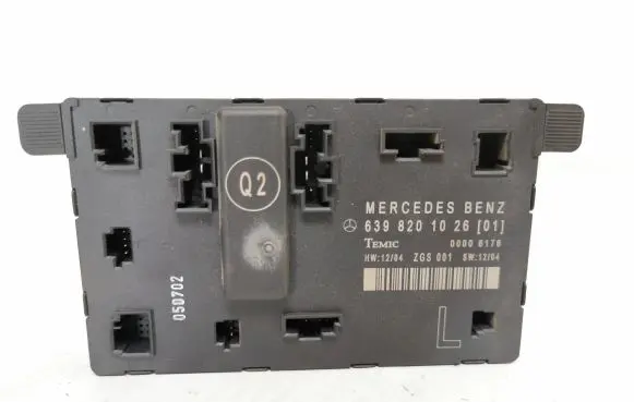 Mercedes-Benz Vito Viano W639 Door control unit/module 6398201026 00006176