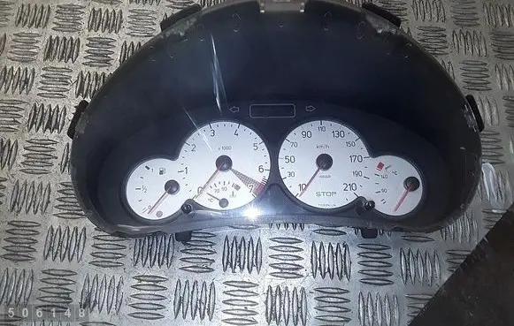 Peugeot 206 CC Speedometer (instrument cluster) 9645847380 503000303402