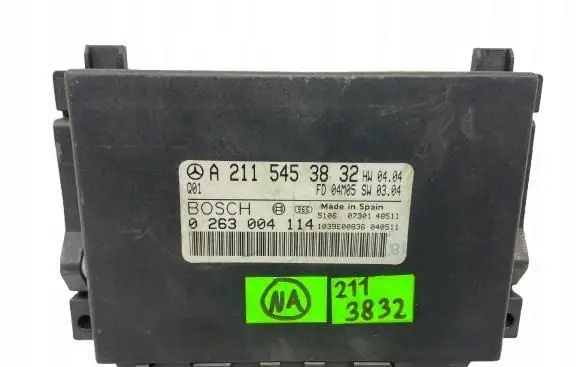 Mercedes-Benz E W211 Parking PDC control unit/module A2115453832