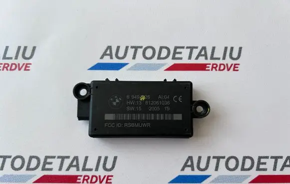 BMW 6 E63 E64 Alarm control unit/module 6949226 65756949226