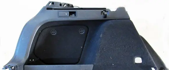 Volkswagen Golf VII Trunk/boot side trim panel 5G9867427D 5G9867461
