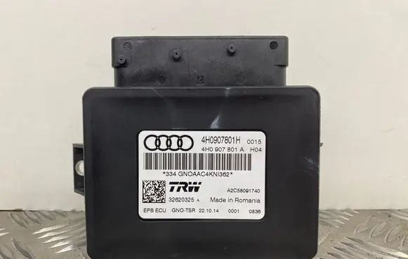 Audi A7 S7 4G Hand brake control module 4H0907801H 4H0907801A
