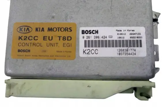 KIA Carens I Engine control unit/module 1268301774