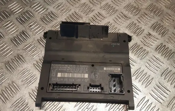 Mercedes-Benz S W221 Seat control module A2218705087 2218705087