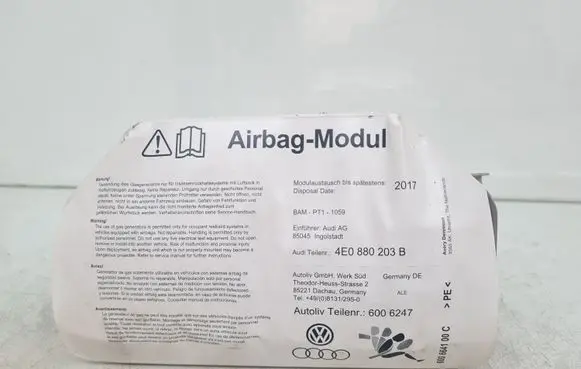 Audi A8 S8 D3 4E Passenger airbag 4E0880203B