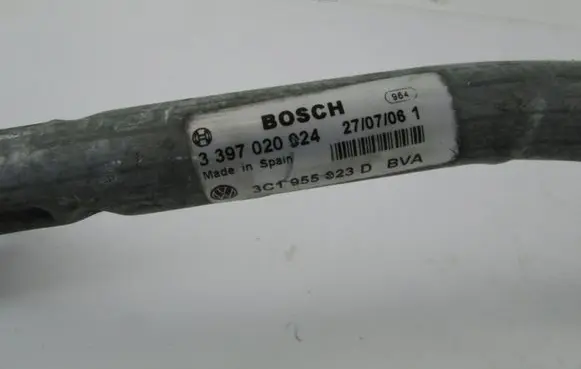 Front wiper linkage