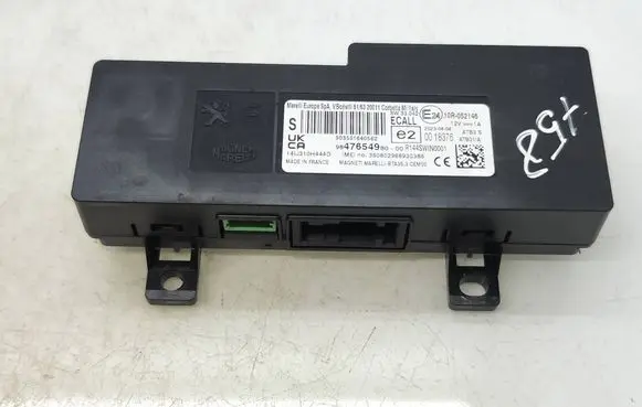 Citroen Berlingo Bluetooth control unit module 9847654980 10R052146 503551640562
