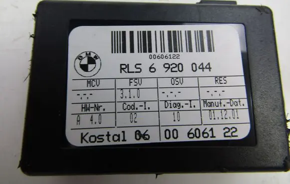BMW 3 E46 Rain sensor 6920044