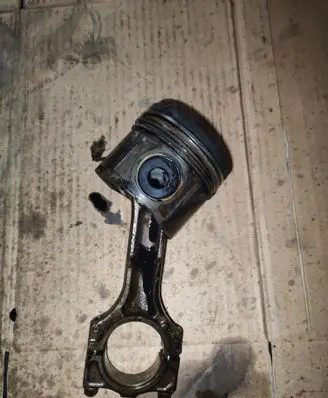 BMW 5 E60 E61 Piston with connecting rod 11247790515