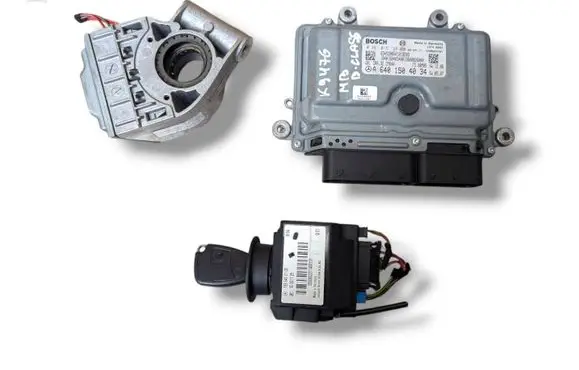 Mercedes-Benz B W245 Engine ECU kit and lock set 0281015126 A6401504034