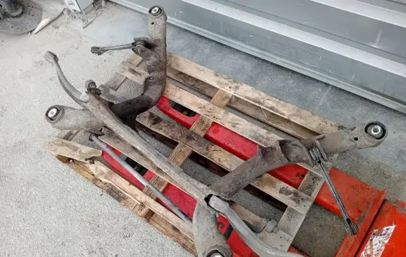 Audi A5 8T 8F Rear axle beam 