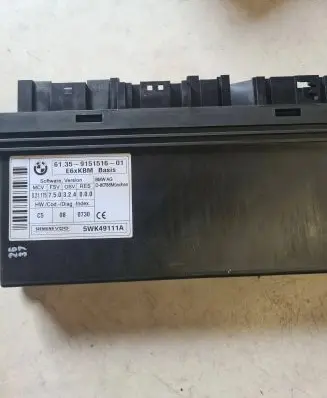 BMW 5 E60 E61 Comfort/convenience module 9151516 5WK49111A