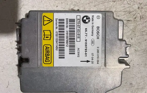 BMW X5 E70 Airbag control unit/module 9159795 0285010094 319159795012
