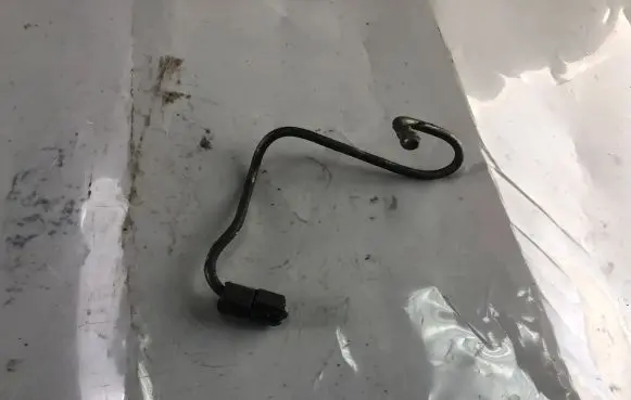 Fiat Punto Evo Fuel injector supply line/pipe 