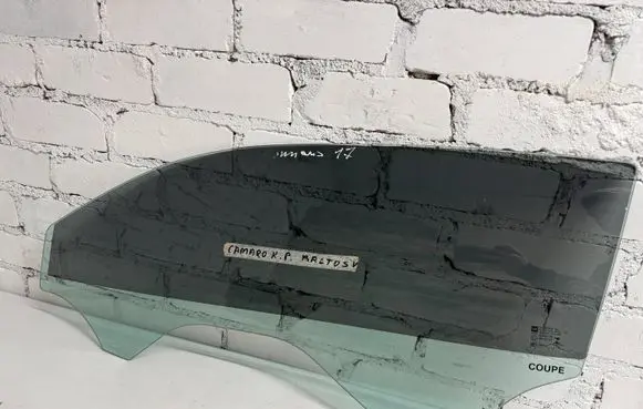 Chevrolet Camaro Front door window/glass (coupe) DOT15AS2M105 E000215 43R001237